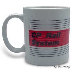 CP Calgary‎ Alberta Rail System Railroad Railway Mug Transportation Advertising